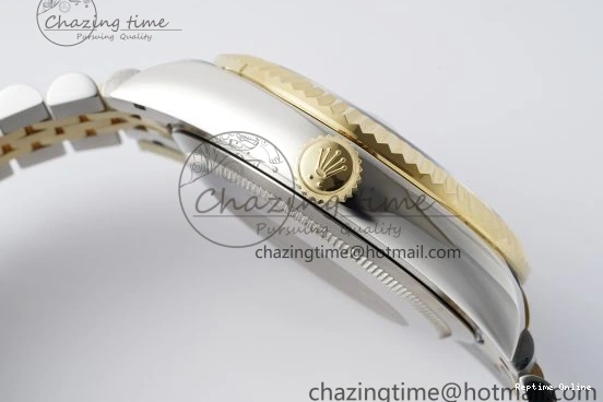 0502 Skydweller SS YG Noob Best Edition Black Dial on SS YG Jubilee Bracelet A23J Efficient 2122